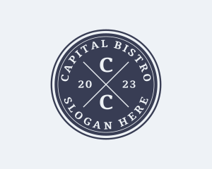 Professional Hipster Bistro Pub logo design