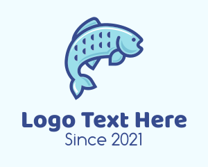 Seafood - Sea Bass Fish logo design