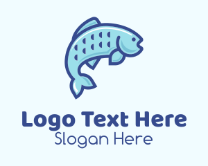 Sea Bass Fish Logo