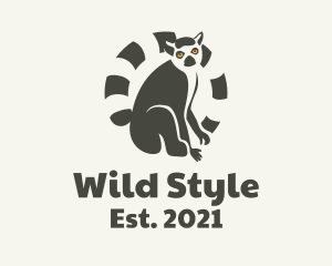 Ring Tailed Lemur logo design