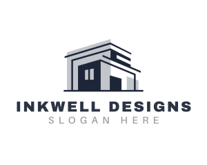 House Blueprint Realty logo design