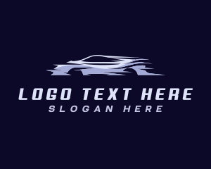 Racer - Fast Car Automotive logo design