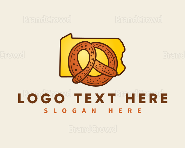 Pennsylvania Baked Pretzel Logo