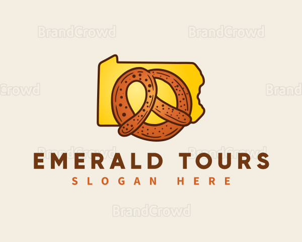 Pennsylvania Baked Pretzel Logo