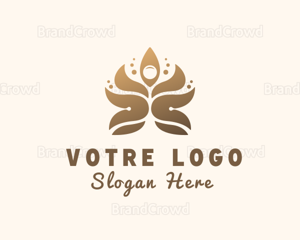 Ornamental Florist Garden Logo