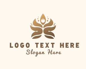 Skin Clinic - Ornamental Florist Garden logo design