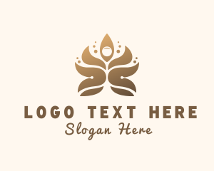 Ornamental Florist Garden Logo