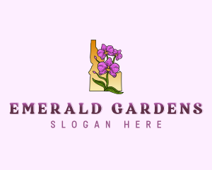 Idaho Botanical Garden logo design