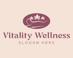 Wellness Massage Spa logo design