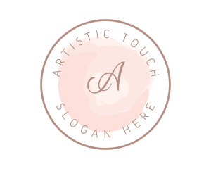 Watercolor Script Wellness logo design