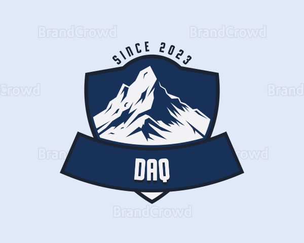 Outdoor Mountain Climb Logo