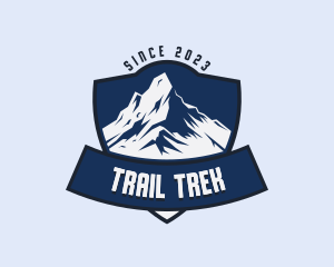 Hiker - Outdoor Mountain Climb logo design