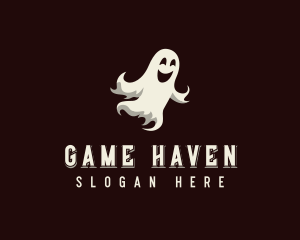 Scare - Spooky Halloween Ghost logo design