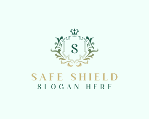 Monarch Shield Hotel logo design