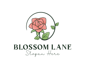 Florist - Rose Plant Florist logo design