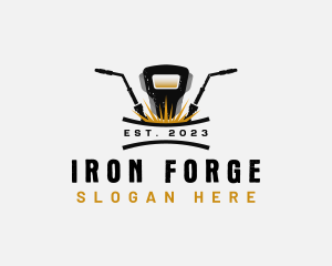 Ironwork - Industrial Welding Ironwork logo design