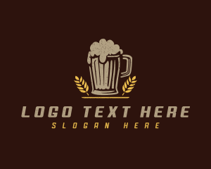 Craft Beer - Beer Brewery Malt logo design