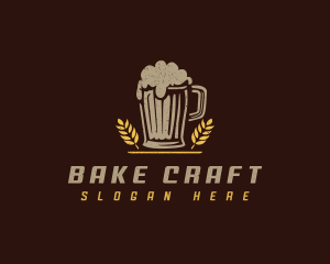 Beer Brewery Malt logo design