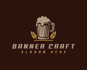 Beer Brewery Malt logo design