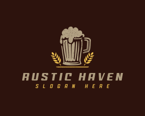 Beer Brewery Malt logo design