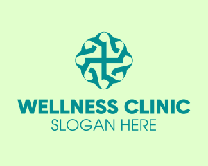 Clinic - Medical Cross Clinic logo design