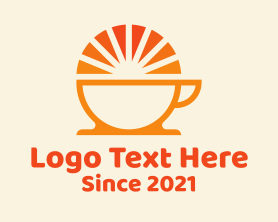 Teahouse - Morning Coffee Shop logo design