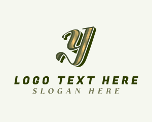Boutique - Artist Brand Letter Y logo design