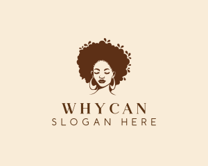 Afro - Hair Beauty Salon logo design