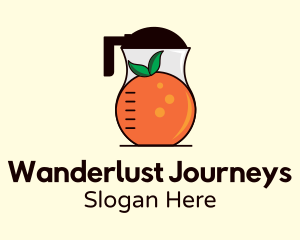 Orange Juice Blender Logo
