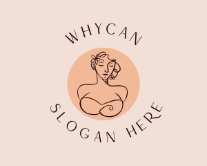 Dermatology - Sexy Woman Cosmetics logo design