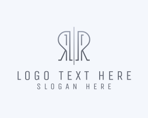 Interior Design - Architect Construction Builder Letter R logo design