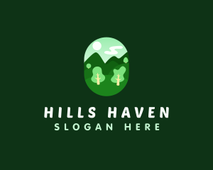 Hill Valley Nature Park logo design