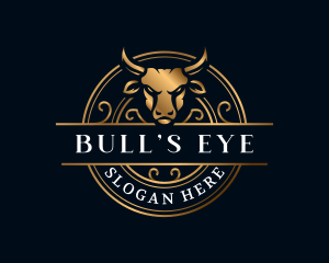 Luxury Bull Investment logo design