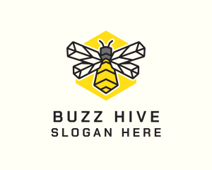 Yellow Bee Farm logo design