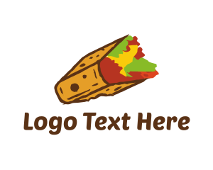 Recipe - Mexican Taco Book logo design