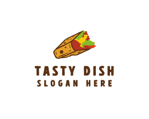 Mexican Taco Book logo design