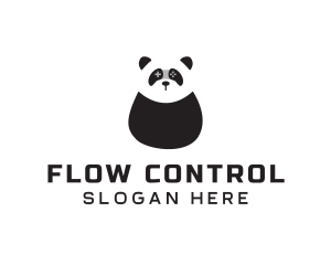 Panda Controller Gamer logo design