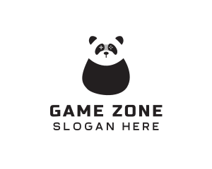 Panda Controller Gamer logo design