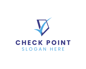 Check - Blue Check Box logo design