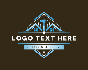 Contractor - Hammer Remodeling Carpentry logo design