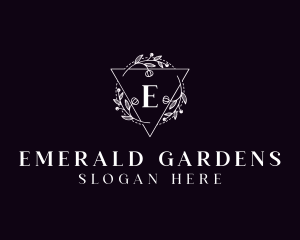 Wedding Florist Event logo design