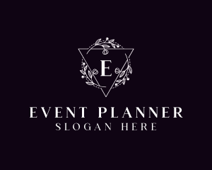 Wedding Florist Event logo design