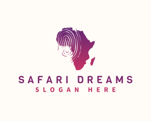Africa - Africa Thumbmark Identity logo design