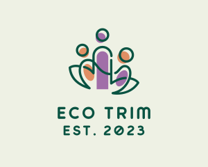 Eco People Foundation logo design