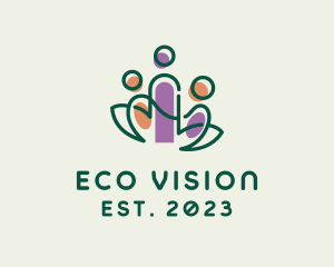 Eco People Foundation logo design