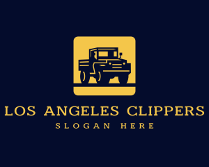 Trucking Logistics Delivery Logo