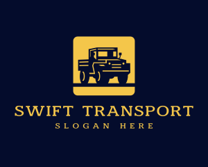 Trucking Logistics Delivery logo design