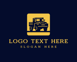 Logistics - Trucking Logistics Delivery logo design