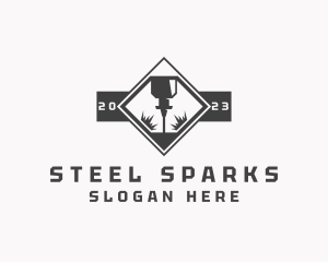 CNC Laser Fabrication logo design