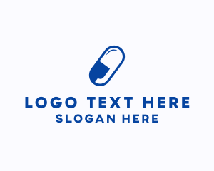 Vitamin - Medicine Capsule Pharmacy logo design